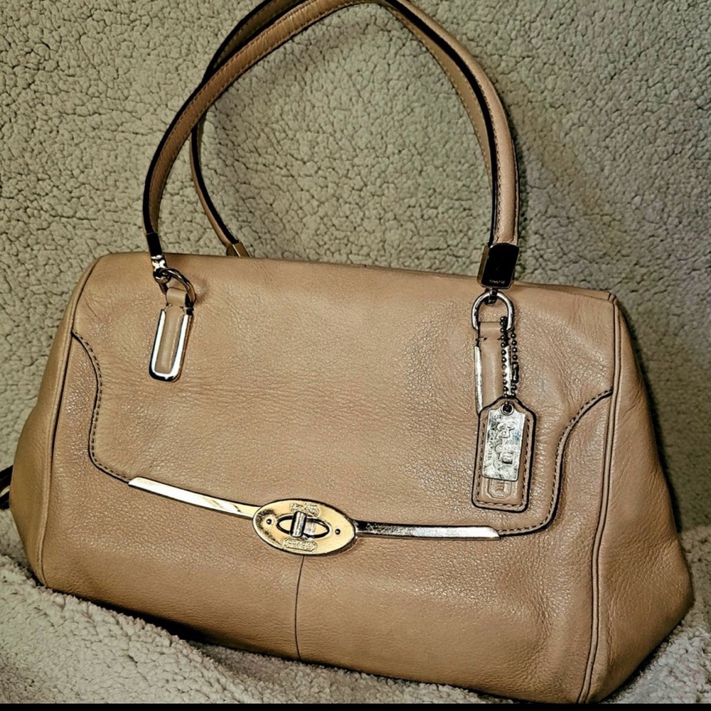 Coach Madison Small Leather Madeline East/West Satchel